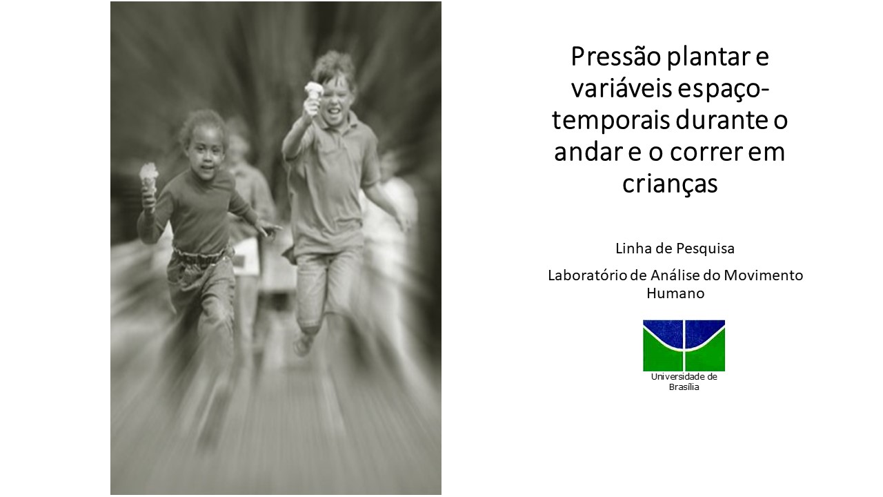 Dados de referência para a marcha infantil